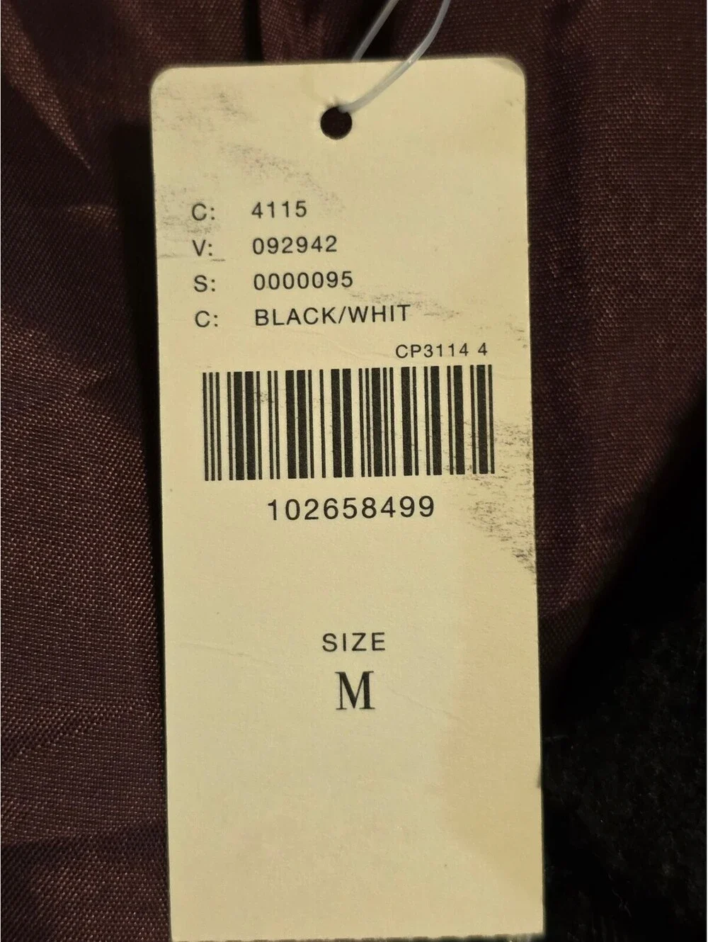 NWT Anthropologie Floral Sherpa Fleece Bomber Jacket Black White Daisy Medium M